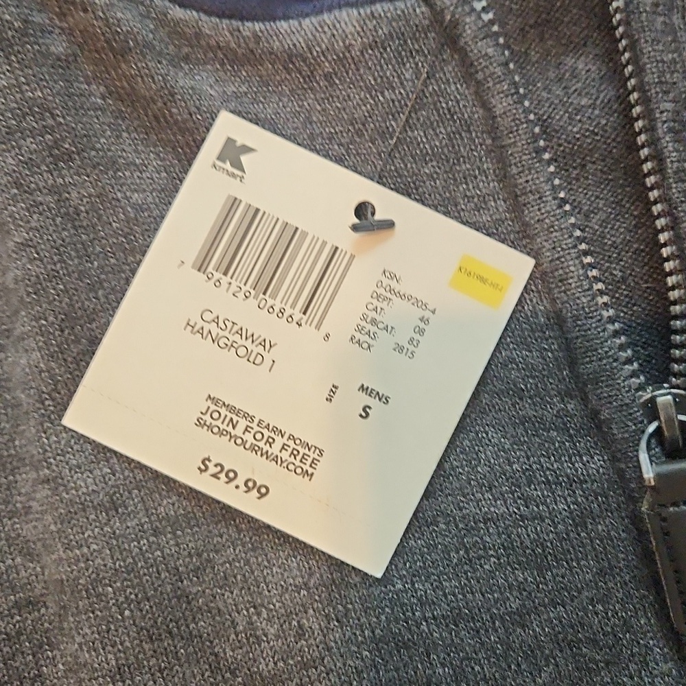 Basic Edition Light Zip Up Sweater - Picture 5 of 5